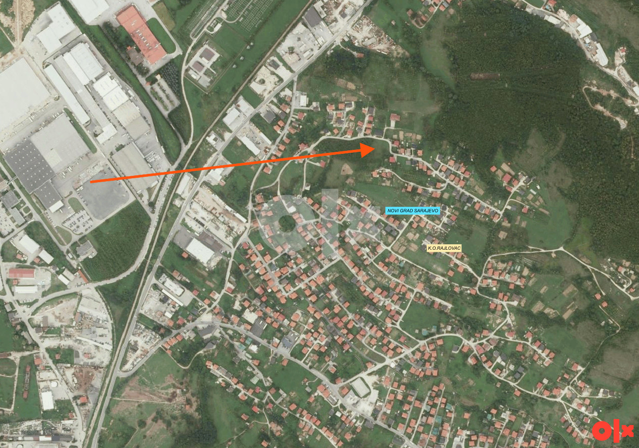 Zemljište Sarajevo, Zabrđe, Rajlovac 6462m2 11