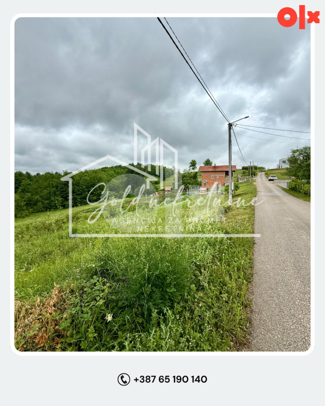 Na prodaju plac 1072m2, Motike 5