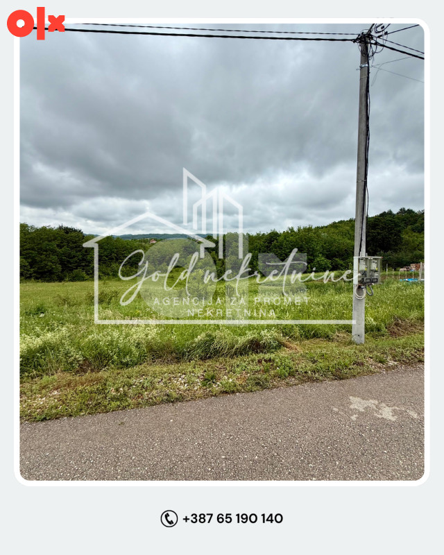 Na prodaju plac 1072m2, Motike 6