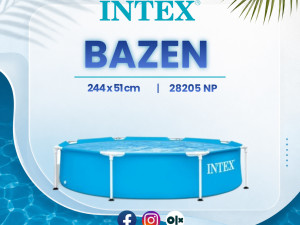 INTEX BAZEN 244X51 METAL FRAME SA KONSTRUKCIJOM 28205 NP