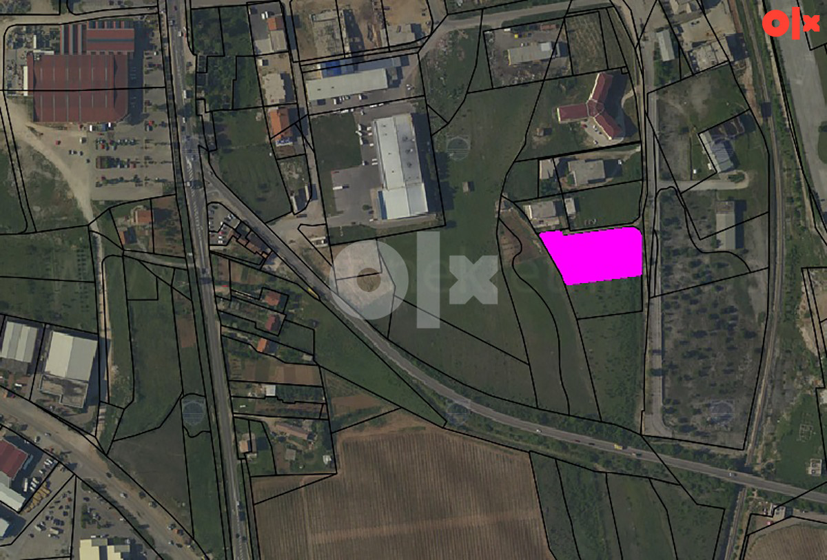Zemljište u industrijskoj zoni Bišće polje-Gnojnice donje 4072m2