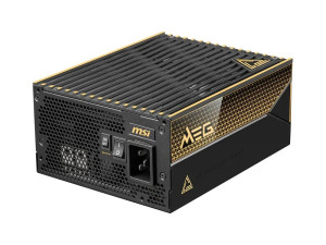 MSI MEG Ai1600T PCIE5 Modular 1600W 80 Plus Platinum power supply