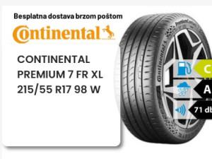 215/55 R 17 98W XL CONTI PREMIUM 7 FR