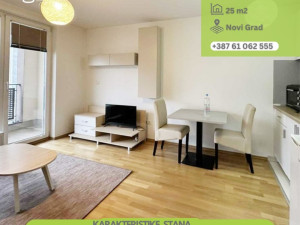 100927 Garsonjera za najam 25m2, naselje Miljacka