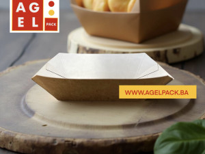 EP food tray bijela 100x62x40mm  250 kom   paket