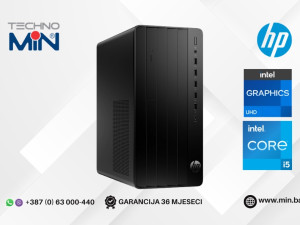 HP Pro Tower 290 G9 B70VDAT#BED i5-12500, 8GB RAM, 512GB SSD, DVD