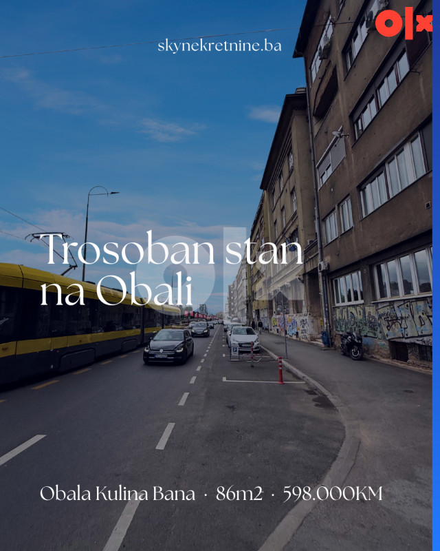 Trosoban stan, Centar, Sarajevo I SKY nekretnine