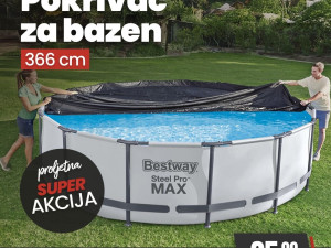 Pokrivač za bazen 366 cm