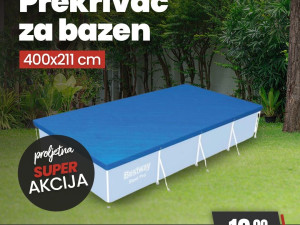 Prekrivač za bazen 400 x 211 cm