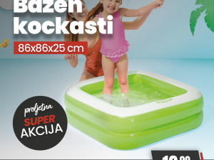 Bazen Intex 86 x 86 x25 cm