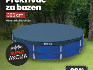Prekrivač za bazen 366 cm