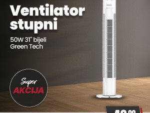 Ventilator stupni 50W 80 xm