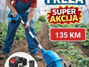 Aku freza - bezicna freza za vrt i plastenik