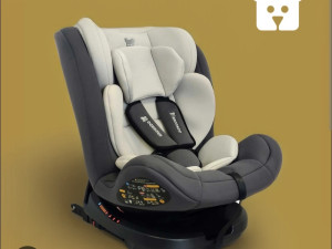 AUTOSJEDALICA ZA DJECU 0-36 KG ISOFIX ROTIRAJUCA 360 medo brundo