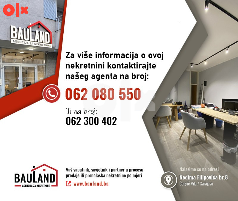 Namješten trosoban stan, 78m2 / Koševo, Centar 17