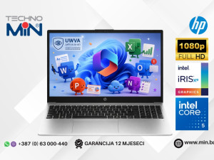 HP 250R G10 AD1T9ET 15.6" UWVA, Core 5 120U, 16GB RAM, 512GB SSD