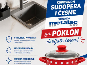 SUDOPER + ČESMA poklon Metalac Šerpa