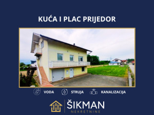 Kuća Prijedor(Petrovo) 270m2, plac 1000m2