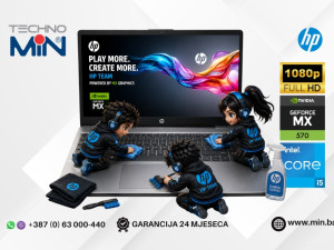 HP 15-fd0074nm 15.6" i5-1334U, 16GB RAM, 512GB SSD, MX570 2GB