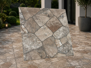 PLOČICA ONTARIO BROWN 45X45 1,22M2/PAK C69705