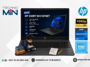HP 250RT G9 C14T4ET 15.6" FHD IPS, Intel N150, 8GB RAM, 256GB SSD