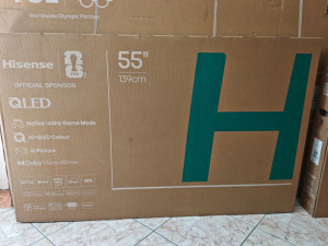 Hisense Smart QLED televizor 55E7S PRO 144Hz 55" 4K UHD 5GOD Gar.