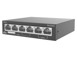 NSW2020-6T-POE-IN Neupravljivi 6-portni PoE Ethernet switch
