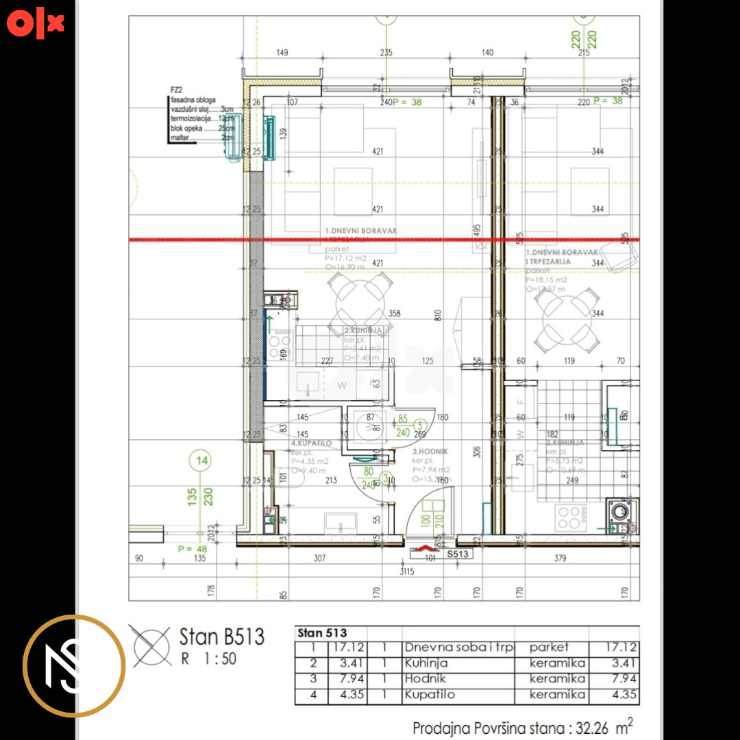 Stan Banja Luka 32m2 3