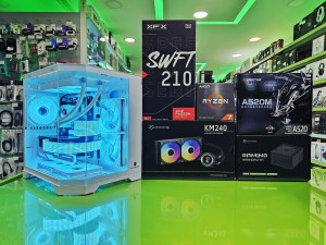 Gaming PC MAX Ryzen 7 5700X /16GB/RX 7600 8GB/SSD 500GB + HDD 1TB