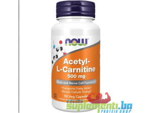 NOW Acetyl L-Carnitine 500 mg (50caps)