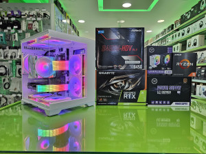 Gaming PC Ryzen 5 5500 /16GB/RTX 3050 8GB/SSD500GB+HDD500GB