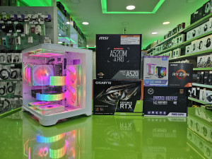 Gaming PC Ryzen 5 5500 /16GB/RTX 3050 8GB/SSD 500GB+HDD 1TB