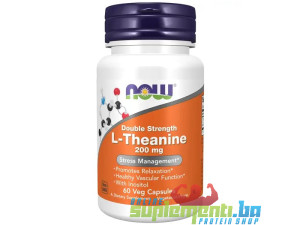 NOW L-Theanine 200mg 60 vcaps