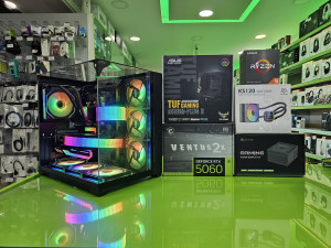 Gaming PC MAX Ryzen 5 5600X /16GB/RTX 5060 8GB/SSD 500GB +HDD 1TB