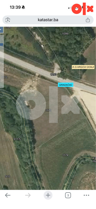 PRODAJA Industrijsko Zemljište Gradačac Ormanica Cerik