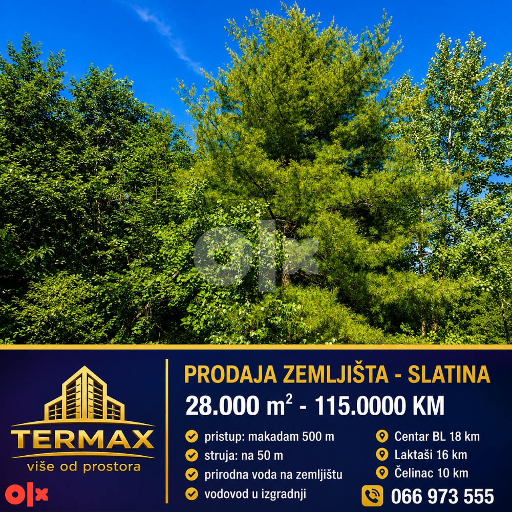 Zemljište 28.000 m2 SLATINA (Babića brdo - Štrbe) 3