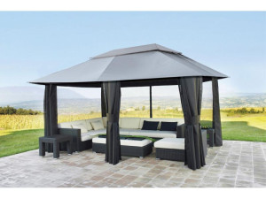 Green Bay Metalna tenda gazebo BELIZE Siva