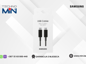 Samsung kabal USB-C na USB-C 5A 1.8m EP-DX510JBEGEU, Black