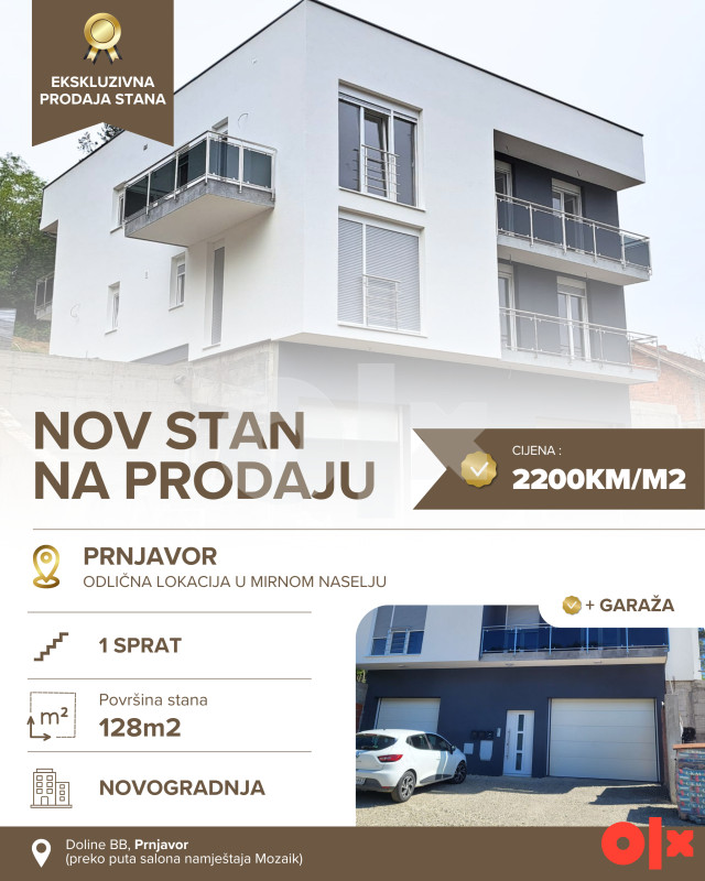 Stan Prnjavor 128m2