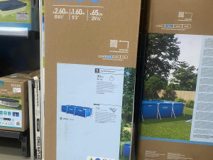 Intex bazen pravougaoni 260x160x65 cm