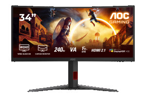 MONITOR AOC CU34G4Z 34 zakrivljeni Fast VA WQHD 1ms