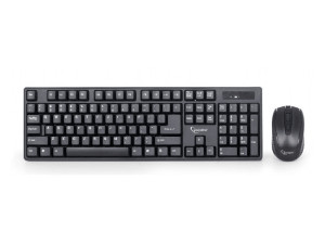 Tastatura + miš wireless GEMBIRD KBS-WPS-01-W, Slim Pro