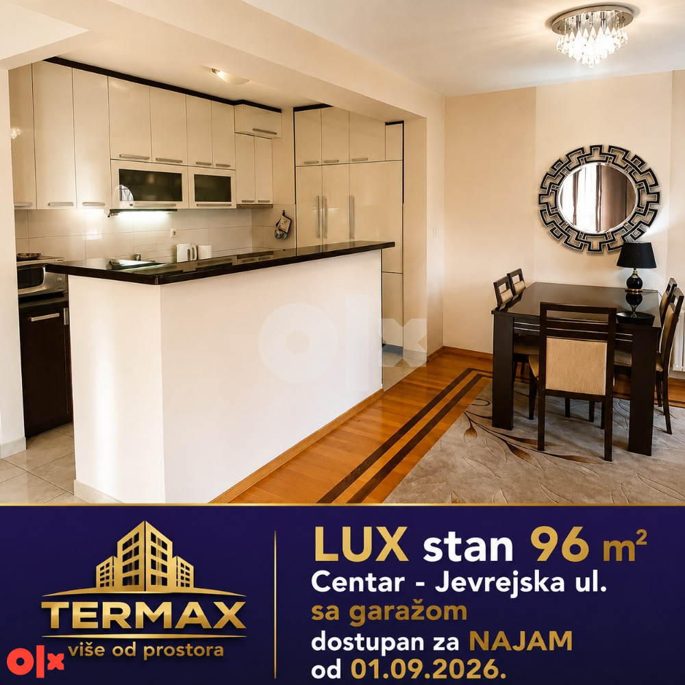 Stan CENTAR 96 m2 - JEVREJSKA - dostupan od 01.09. 3