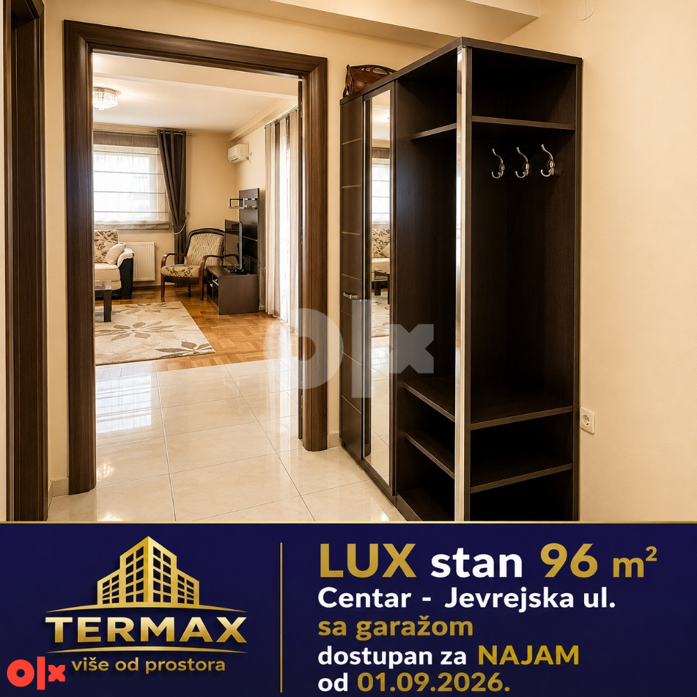 Stan CENTAR 96 m² - JEVREJSKA - dostupan od 01.09. - Widok 5