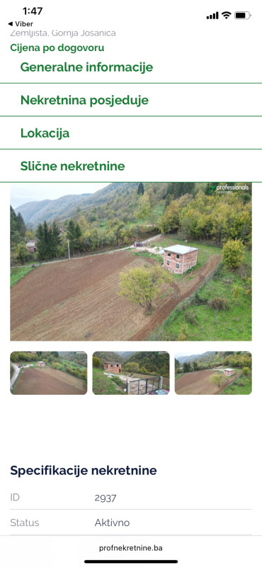Zemljiste vogosca 2