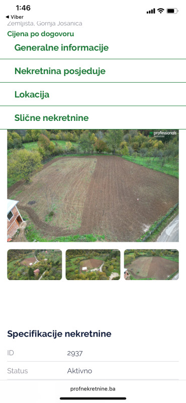 Zemljiste vogosca 3