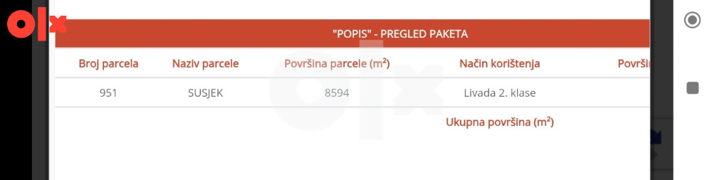Zemljište Kiseljak 3