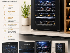KUMTEL HMB-60 Vinski Frižider 44L  Mini Bar  Do 16 Boca