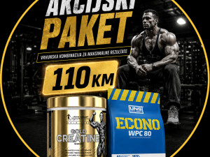 AKCIJSKI PAKET (WHEY 1,8kg + KREATIN 300g)