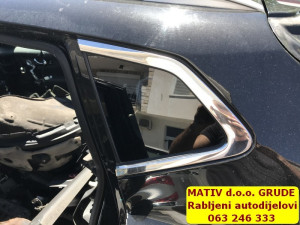 BOČNO staklo LIJEVO Nissan Qashqai J11 2014
